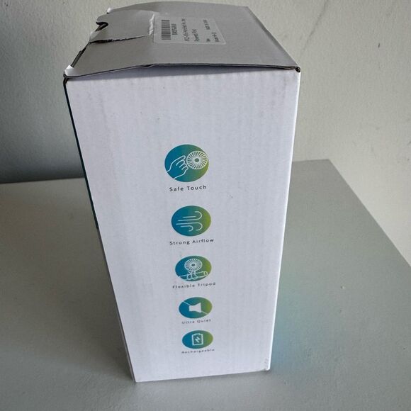 Snawowo Upgraded 400mAh Baby stroller Fan 360 Rotation Mini Portable - Picture 4 of 6